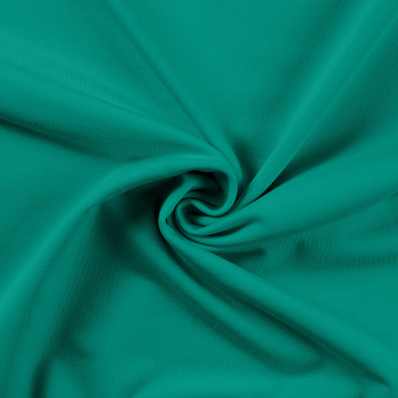 Tissu french terry, aqua foncé