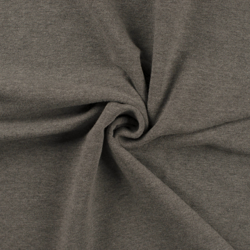 French terry, dark grey melange