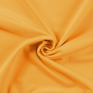 Tissu french terry, jaune
