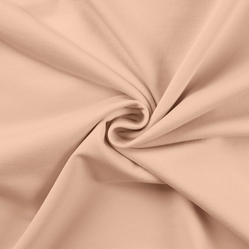 Tissu french terry, rose poudré