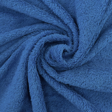 Terry Cloth Fabric 13oz Royal Blue, by the yard
