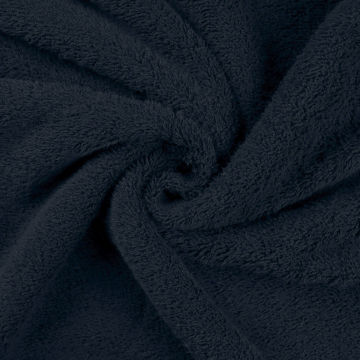 Badstof effen, marineblauw