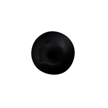 Glass Button Animal Eye 10 mm, noir