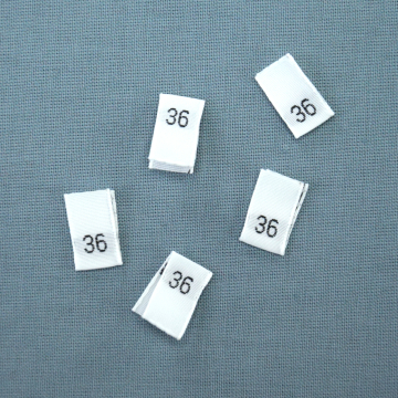 Taille label Adulte 36, blanc