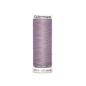 Bobine fil à coudre Gütermann 200m polyester, (125) violet tendre
