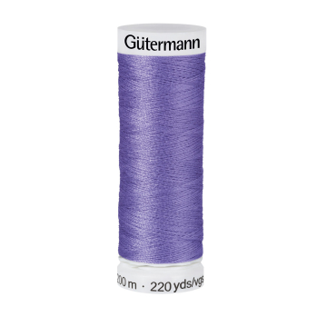 Bobine fil à coudre Gütermann 200m polyester, (203), violet