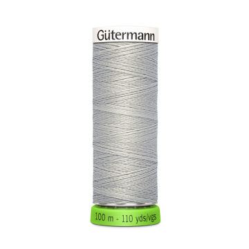 Bobine fil à coudre Gütermann 100m polyester rPET, (038) gris clair