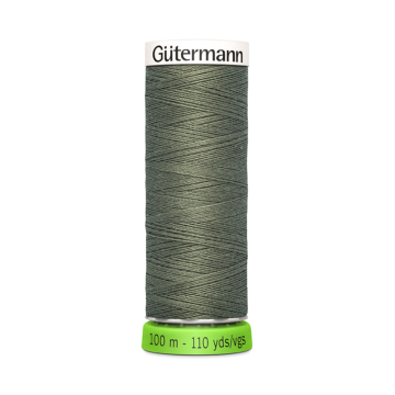 Gütermann garen rPET 100 m,(824) grijsgroen