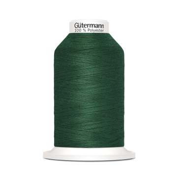 Bobine fil à coudre Gütermann 1000m polyester Miniking 120, (340) vert foncé