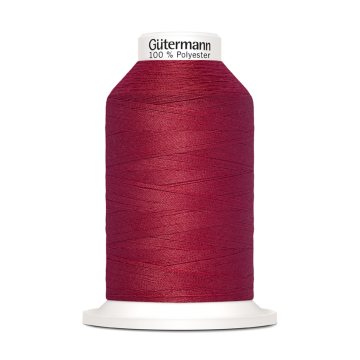 Bobine fil à coudre Gütermann 1000m polyester Miniking 120, (046) rouge
