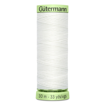 Gütermann Embroidery and Top Stitch (800) white