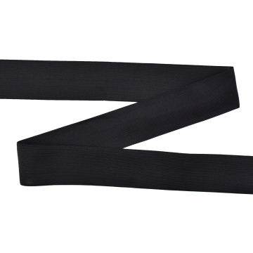 Ruban élastique couture 60 mm, noir