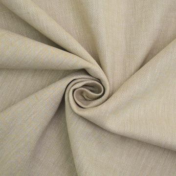 Halflinnen Herringbone, beige