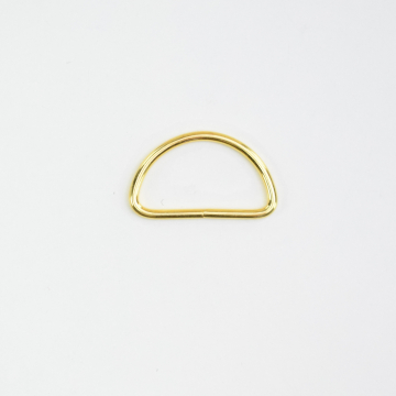 D-ring, 38 mm, goudkleurig