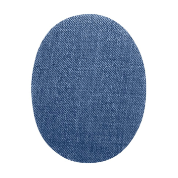 Jeans Aufbügelflecken klein, (235=blau)
