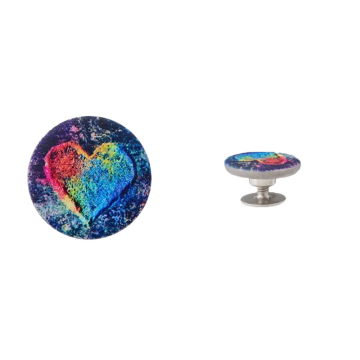 Jeansknoop hart zonder naaien 17 mm
