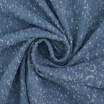 Jeansstoff Used Look, mittelblau