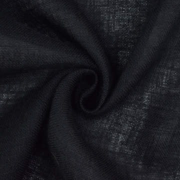 Jute zaklinnen uni, zwart