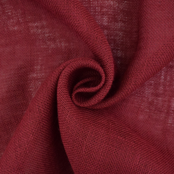 Jute zaklinnen uni, wijnrood