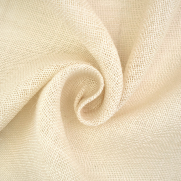 Jute zaklinnen uni, gebroken wit