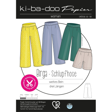 Ki-Ba-Doo naipatroon Birga Dames Broek, Duits