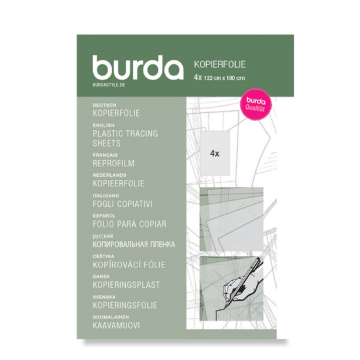 Film plastique pour recopier les patrons Reprofilm Burda sans marqueur
