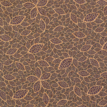 Cork Fabric - Golden Waves - Fabric Funhouse