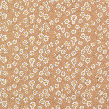 Cork Fabric - Golden Waves - Fabric Funhouse