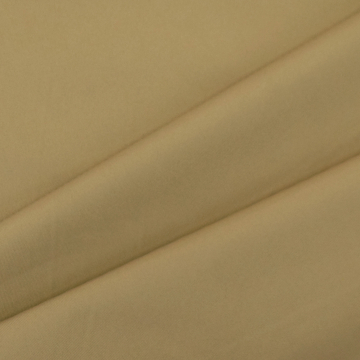 Tissu déperlant extérieur léger Panama uni, chamois