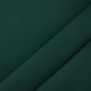 Tissu déperlant extérieur léger Panama uni, vert foncé