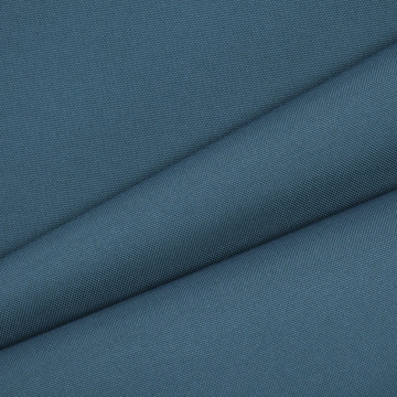 Tissu déperlant extérieur léger Panama uni, bleu pigeon