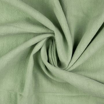 Linnen mix stonewashed, licht pastelgroen