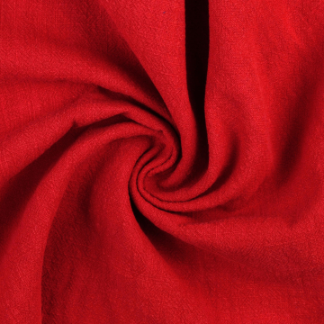 Linnen mix stonewashed, rood