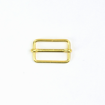 Schuifgesp metaal 25 mm, goudkleurig