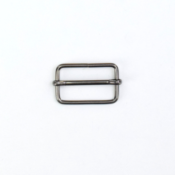 Schuifgesp metaal 25 mm, gunmetal