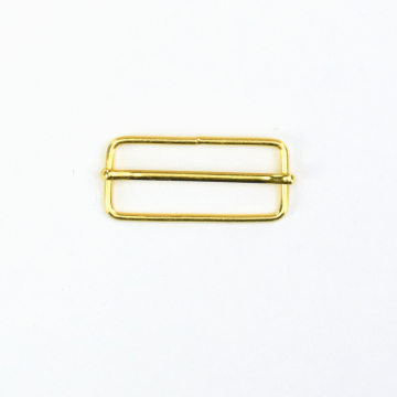 Schuifgesp metaal 38 mm, goudkleurig