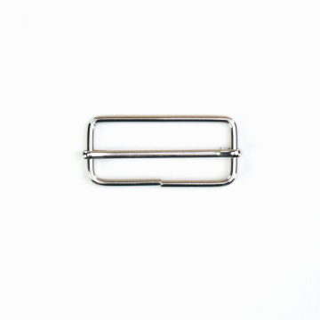 Schuifgesp metaal 38 mm, zilverkleurig