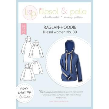 Lillesol Women No. 39 Raglan-Hoodie pattern, duits