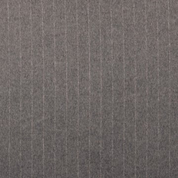 Coat fabric pinstripes, grey
