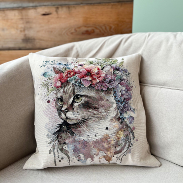Material package Malomi Kissen Flower Cat