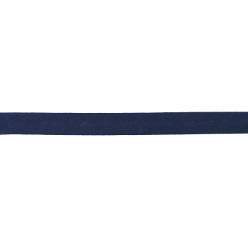 Musselin Schrägband 20mm, dunkelblau