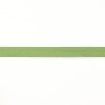 Musselin Schrägband 20mm, hellgrün