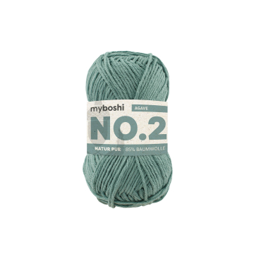 myboshi No.2 Vegan Summer Wool 50g, agave
