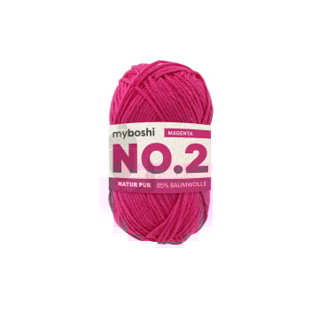 myboshi No.2 Vegan Summer Wool 50g, magenta