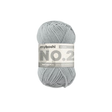 myboshi No.2 Vegan Summer Wool 50g, silver