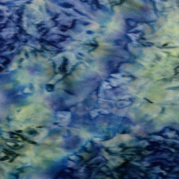 Nicki fabric Ice Velvet Batik, navy blue
