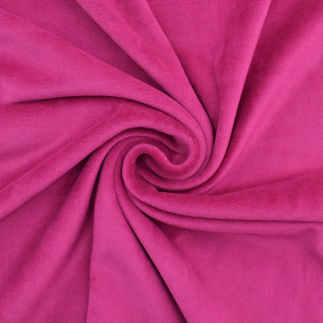 Nicki fabric plain, magenta
