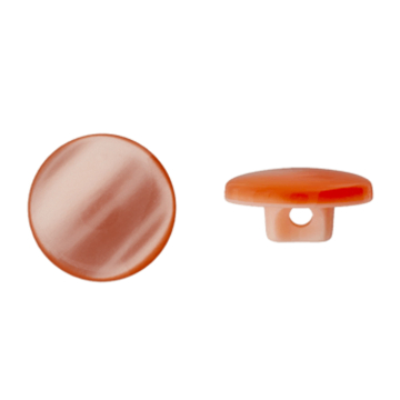 Bouton couture plastique Amanda, orange