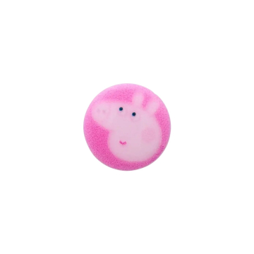 Bouton couture plastique Peppa Pig, 15 cm, rose