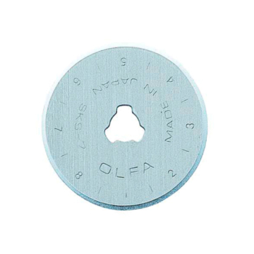 Olfa Ersatzklingen für Rollschneider, Ø 28 mm, 2 Stück